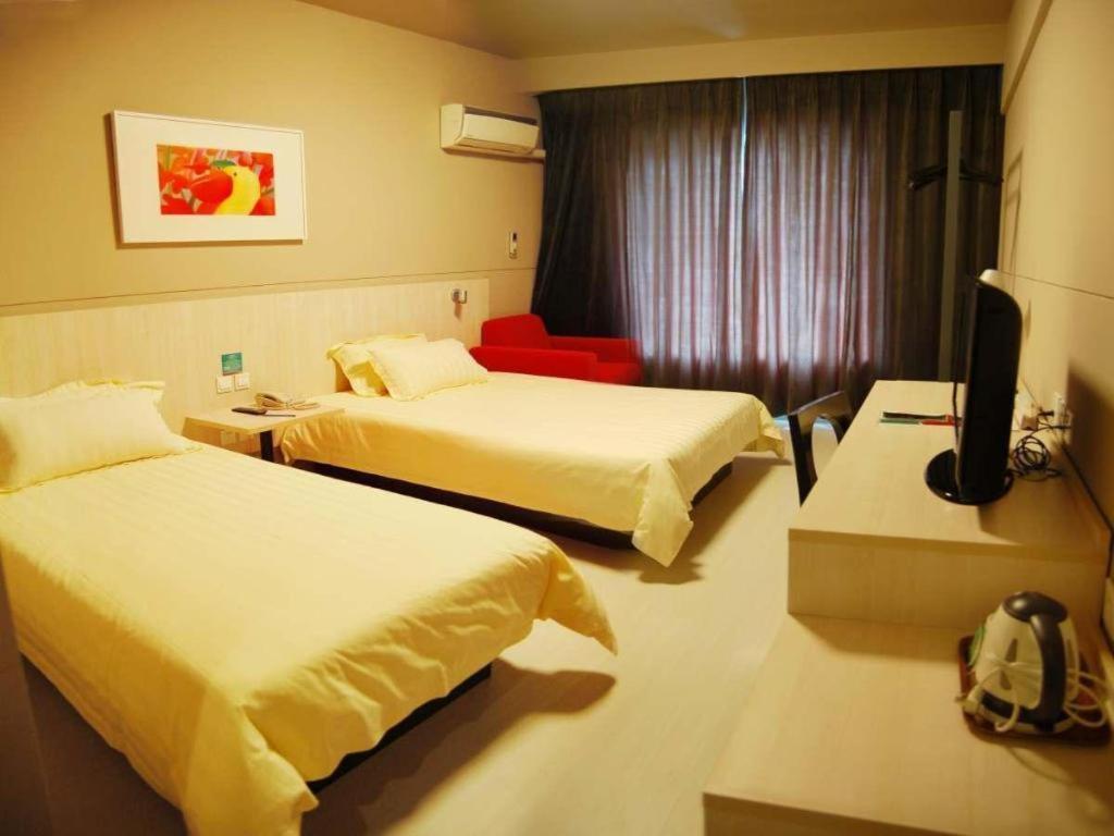 Jinjiang Inn Jinhua Binhong Road Exteriör bild
